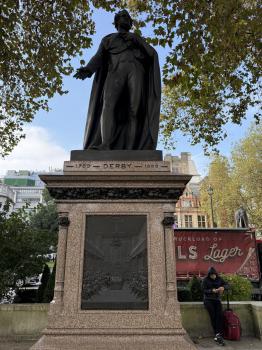 Edward Smith-Stanley (1799-1869) (Statue) (London)